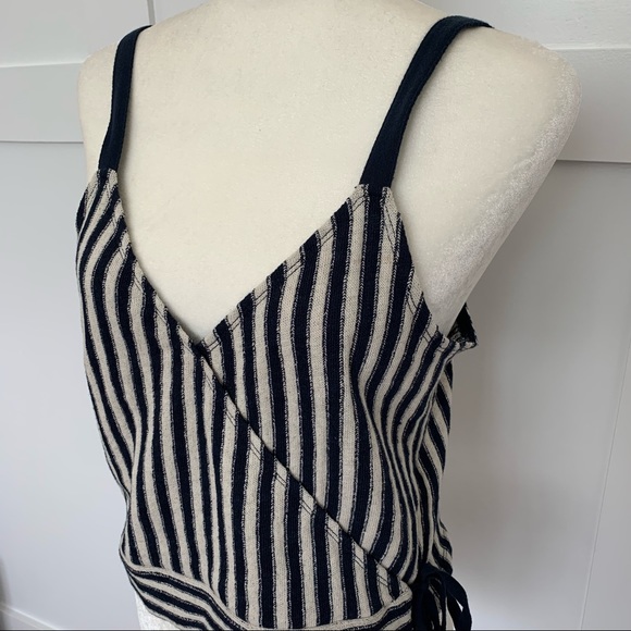 Madewell Stripe Wrap Tank - Picture 3 of 10